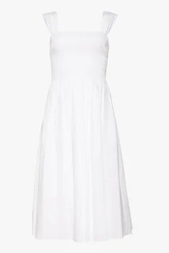 CLOTHING STAUD - IDA DRESS WHITE