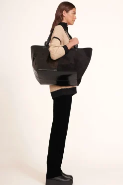 HANDBAGS STAUD - IDA WEEKEND TOTE BAG BLACK