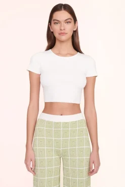 CLOTHING STAUD - ILA TOP WHITE