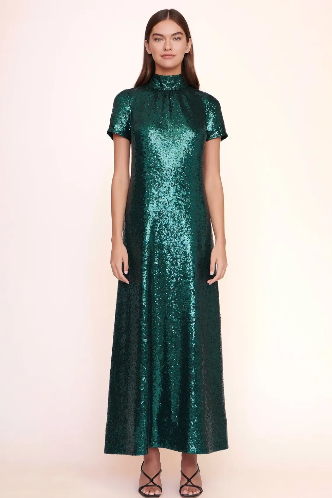 HANDBAGS STAUD - ILANA DRESS EMERALD