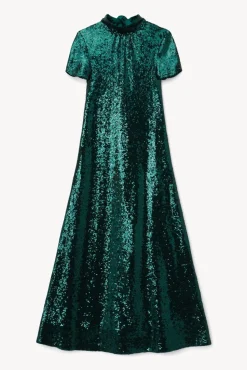 HANDBAGS STAUD - ILANA DRESS EMERALD