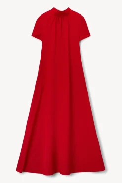CLOTHING STAUD - ILANA DRESS POINSETTIA