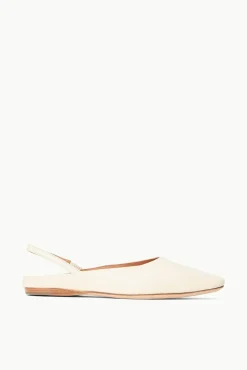 SHOES STAUD - JANINE MULE CREAM