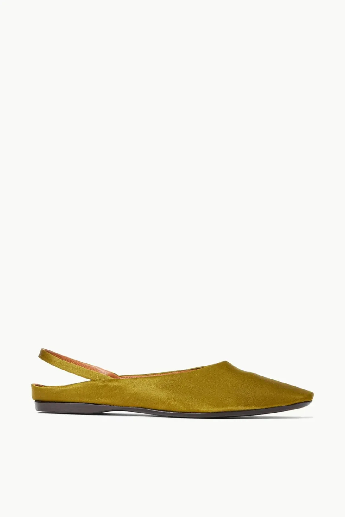 SHOES STAUD - JANINE MULE SATIN OLIVE