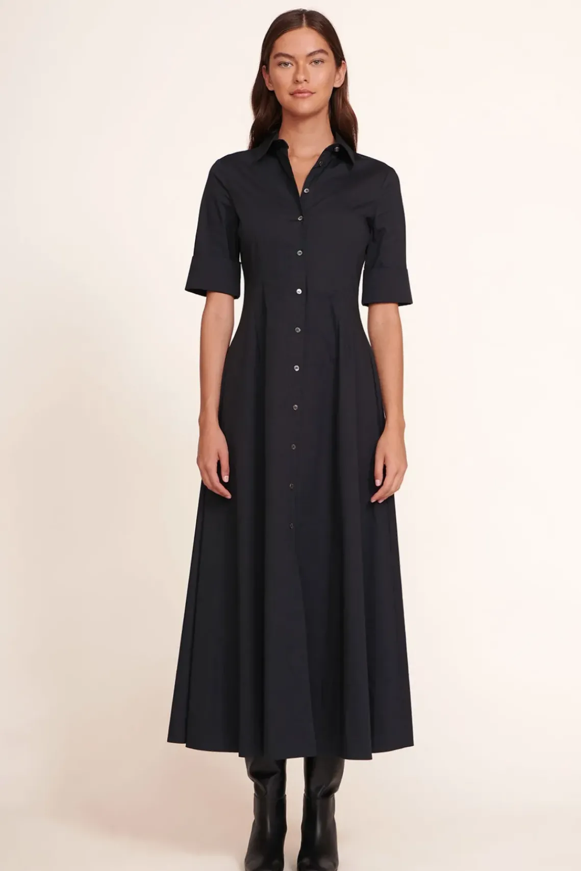 CLOTHING STAUD - JOAN MAXI DRESS BLACK
