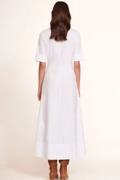 CLOTHING STAUD - JOAN MAXI DRESS WHITE