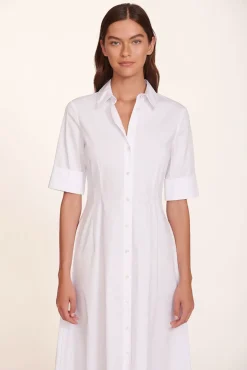 CLOTHING STAUD - JOAN MAXI DRESS WHITE