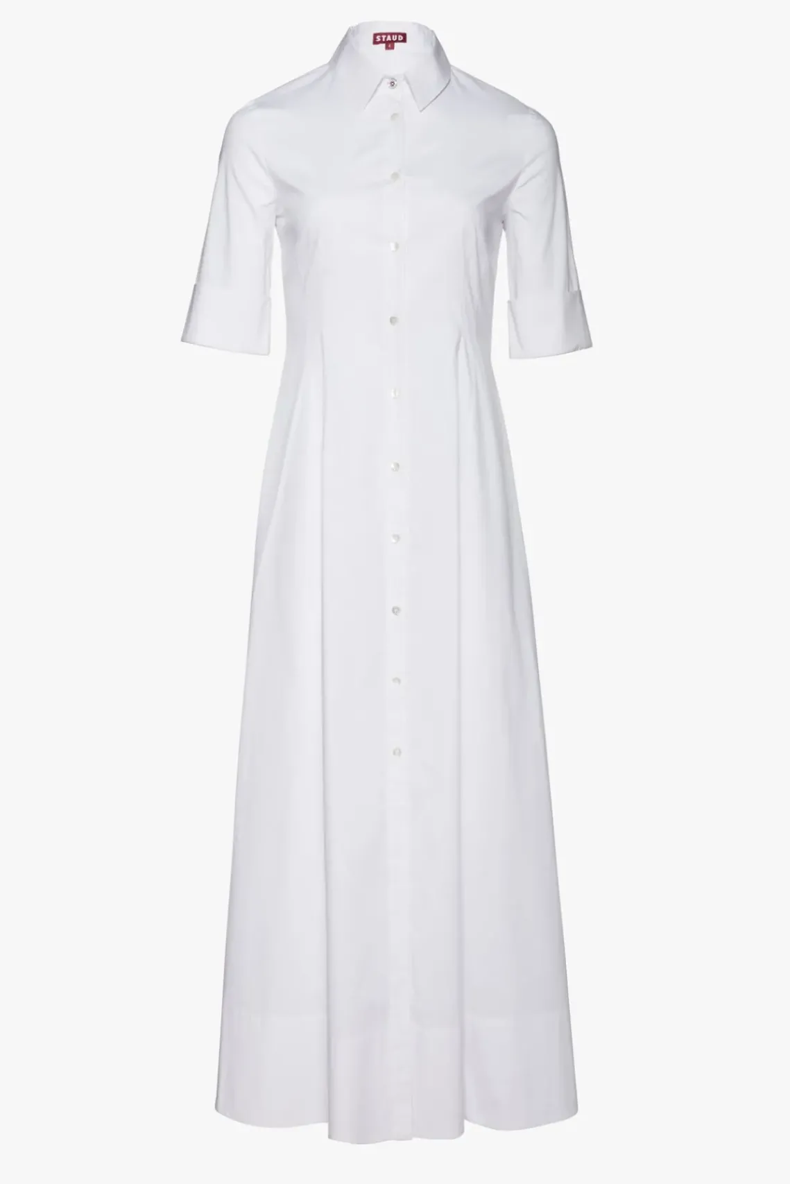 CLOTHING STAUD - JOAN MAXI DRESS WHITE