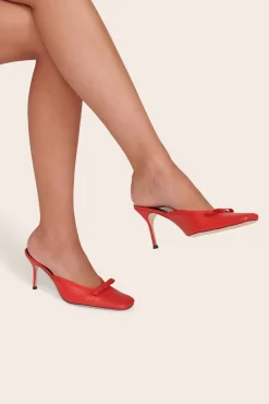 SHOES STAUD - KARINE HEEL CHERRY