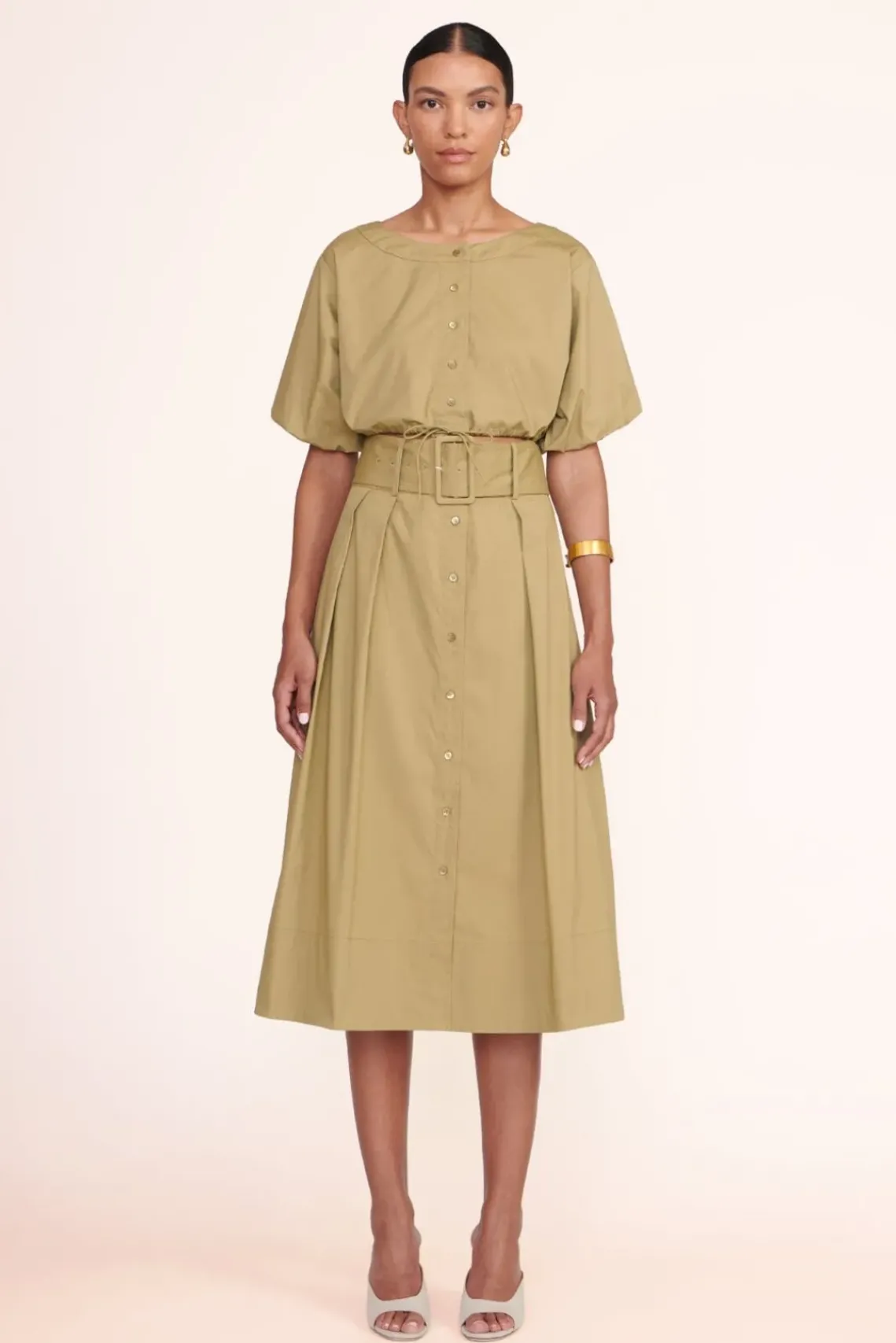 CLOTHING STAUD - KINGSLEY SKIRT KHAKI