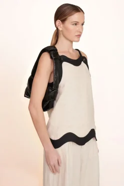 HANDBAGS STAUD - KISS BAG PATENT BLACK