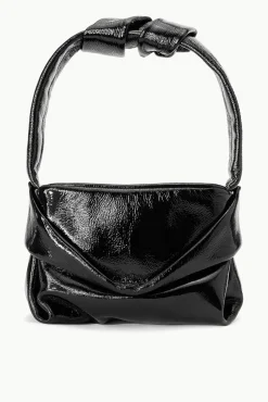 HANDBAGS STAUD - KISS BAG PATENT BLACK