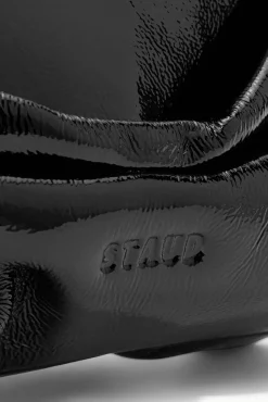 HANDBAGS STAUD - KISS BAG PATENT BLACK