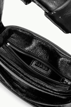 HANDBAGS STAUD - KISS BAG PATENT BLACK