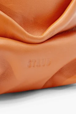 HANDBAGS STAUD - KISS BAG CARROT