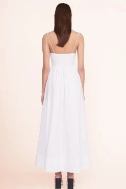 CLOTHING STAUD - LANDRY DRESS WHITE