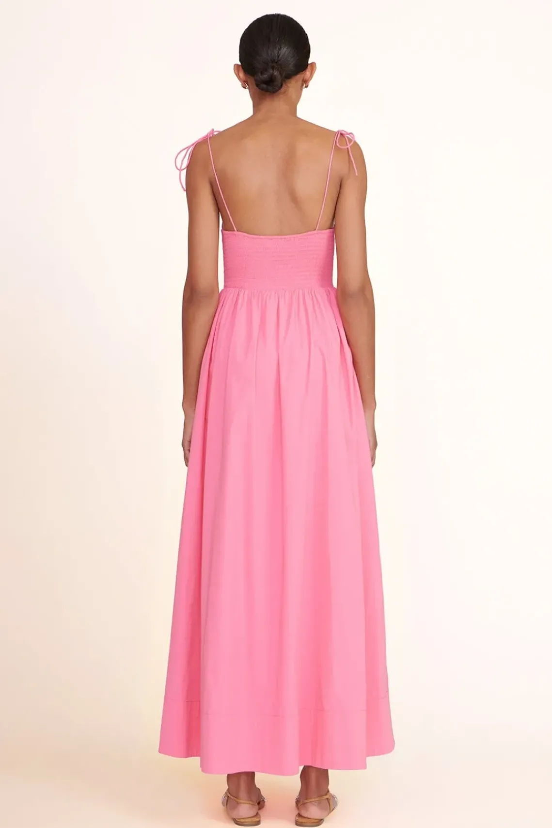 SHOES STAUD - LAUREL CRYSTAL SANDAL SUEDE RHINESTONE CASHEW