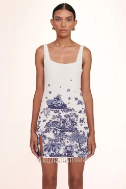 CLOTHING STAUD - LE SABLE DRESS BLUE TOILE