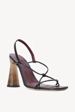 SHOES STAUD - LEANNE HEEL BLACK