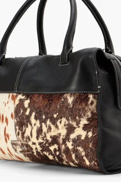 HANDBAGS STAUD - LEO SATCHEL MIXED HAIRCALF