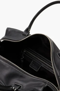 HANDBAGS STAUD - LEO SATCHEL MIXED HAIRCALF