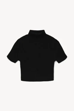 CLOTHING STAUD - LILOU TOP BLACK