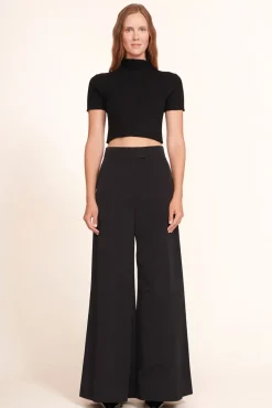 CLOTHING STAUD - LILOU TOP BLACK