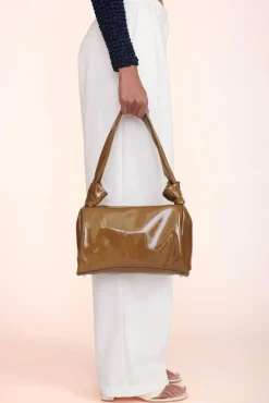 HANDBAGS STAUD - LISBETT BAG PATENT ROSEMARY