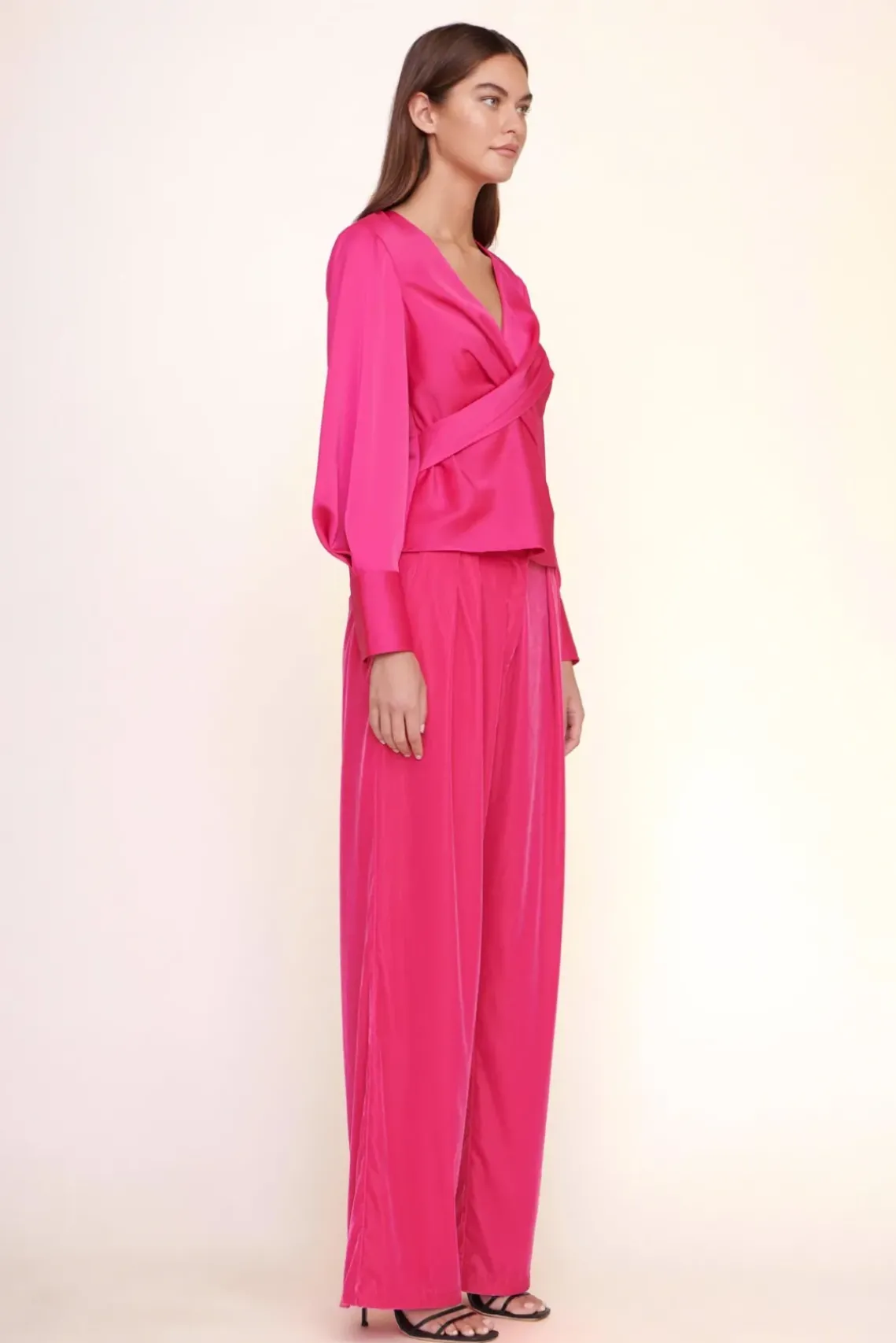 CLOTHING STAUD - LUISA PANT SHOCKING PINK