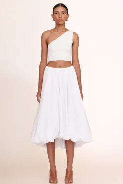CLOTHING STAUD - MARIPOSA SKIRT WHITE