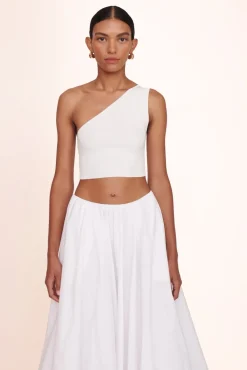 CLOTHING STAUD - MARIPOSA SKIRT WHITE