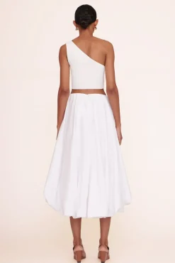 CLOTHING STAUD - MARIPOSA SKIRT WHITE
