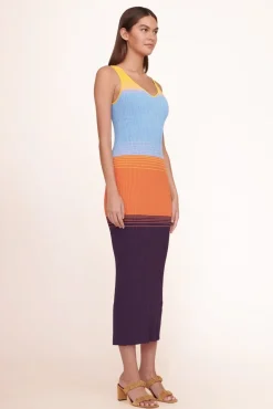 CLOTHING STAUD - MAXI DANA DRESS AURA