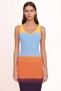 CLOTHING STAUD - MAXI DANA DRESS AURA