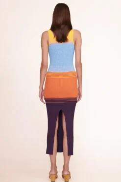 CLOTHING STAUD - MAXI DANA DRESS AURA