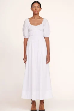 CLOTHING STAUD - MAXI FAYE DRESS WHITE