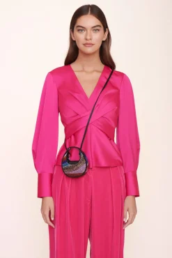 HANDBAGS STAUD - MICRO MOON CRYSTAL BAG RAINBOW BLACK