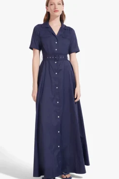 CLOTHING STAUD - MILLIE DRESS NAVY