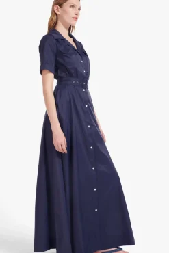 CLOTHING STAUD - MILLIE DRESS NAVY