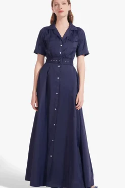 CLOTHING STAUD - MILLIE DRESS NAVY