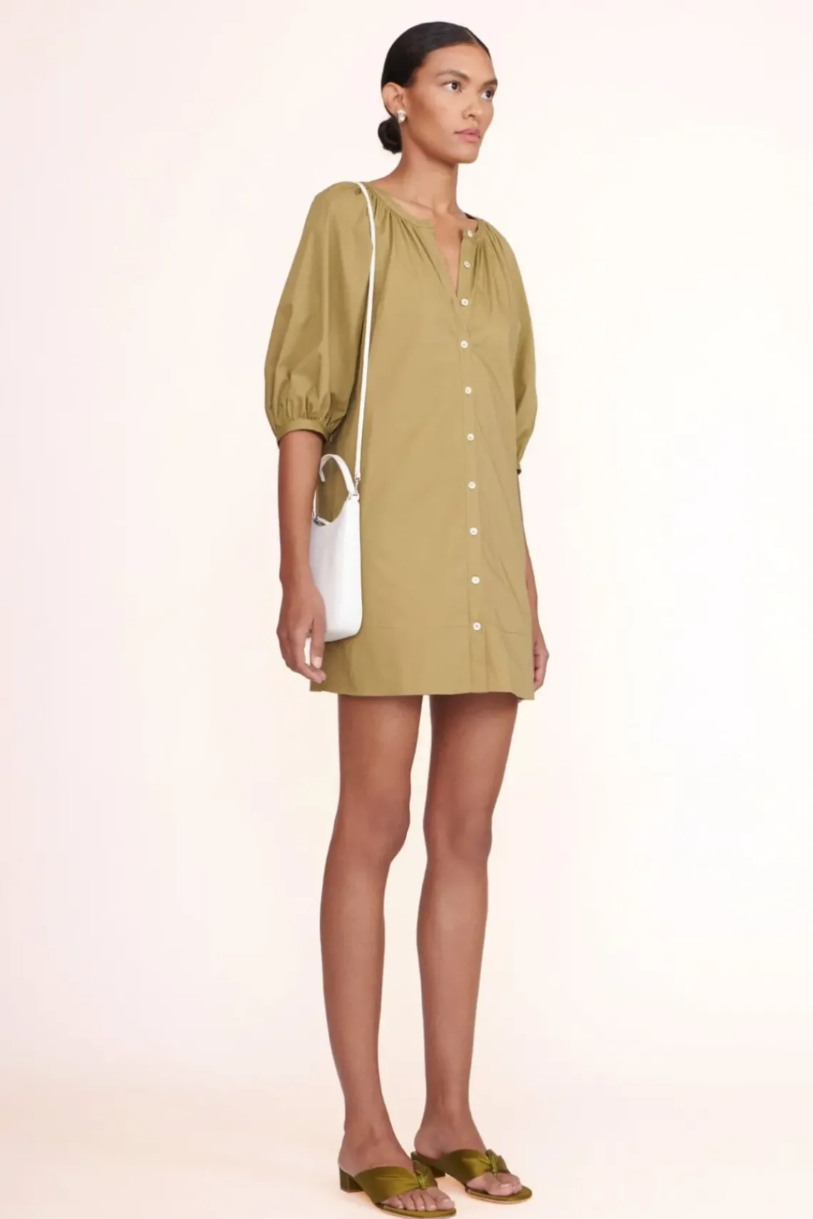 BRIDE STAUD Bridal Accessories- MINI ALEC WHITE