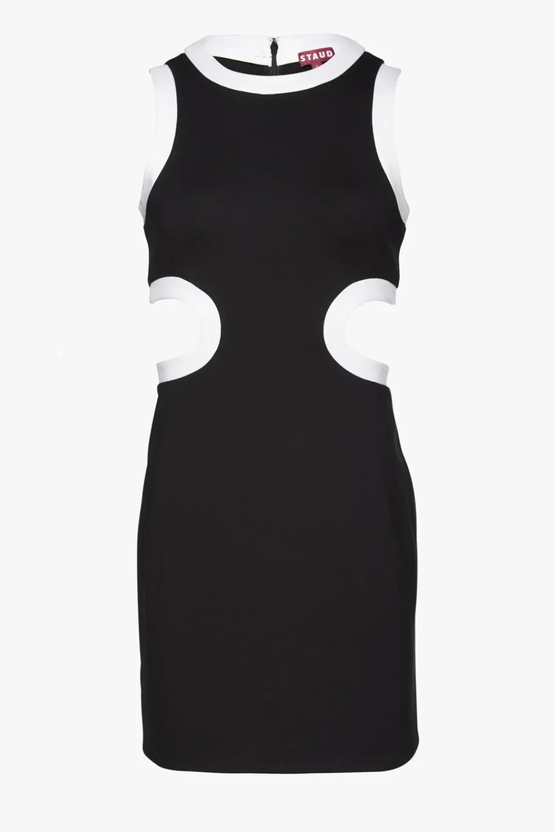 CLOTHING STAUD - MINI DOLCE DRESS BLACK