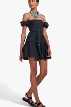 CLOTHING STAUD - MINI ELIO DRESS BLACK