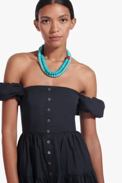 CLOTHING STAUD - MINI ELIO DRESS BLACK