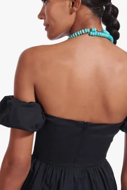 CLOTHING STAUD - MINI ELIO DRESS BLACK