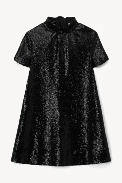 HANDBAGS STAUD - MINI ILANA DRESS SEQUINS BLACK