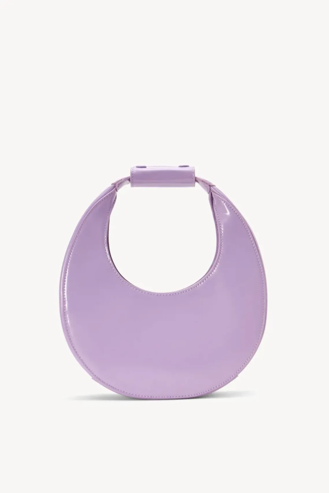 HANDBAGS STAUD - MINI MOON BAG LILAC
