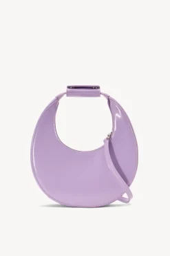 HANDBAGS STAUD - MINI MOON BAG LILAC