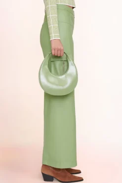 HANDBAGS STAUD - MINI MOON BAG MOSS