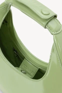 HANDBAGS STAUD - MINI MOON BAG MOSS